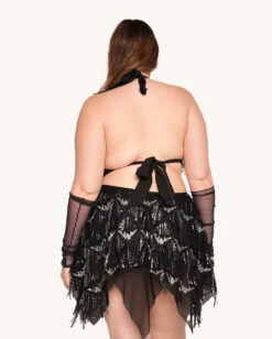 Moonlit Enchantment Pixie Dress 10 Moonlit Enchantment Pixie Dress -Iheartraves Sale Store Moonlit Enchantment Pixie Dress C1 Back