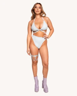 My Power O-Ring Top - Baby Blue -Iheartraves Sale Store My Power O Ring Top Baby Blue Full