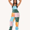 Otaku Patchwork Overalls -Iheartraves Sale Store Otaku Patchwork Overalls Full