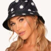 Picking Daisies Reversible Bucket Hat -Iheartraves Sale Store Picking Daisies Flower Bucket Hat