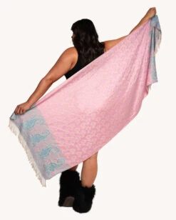 Baby Pink Pixie Dreams Pashmina