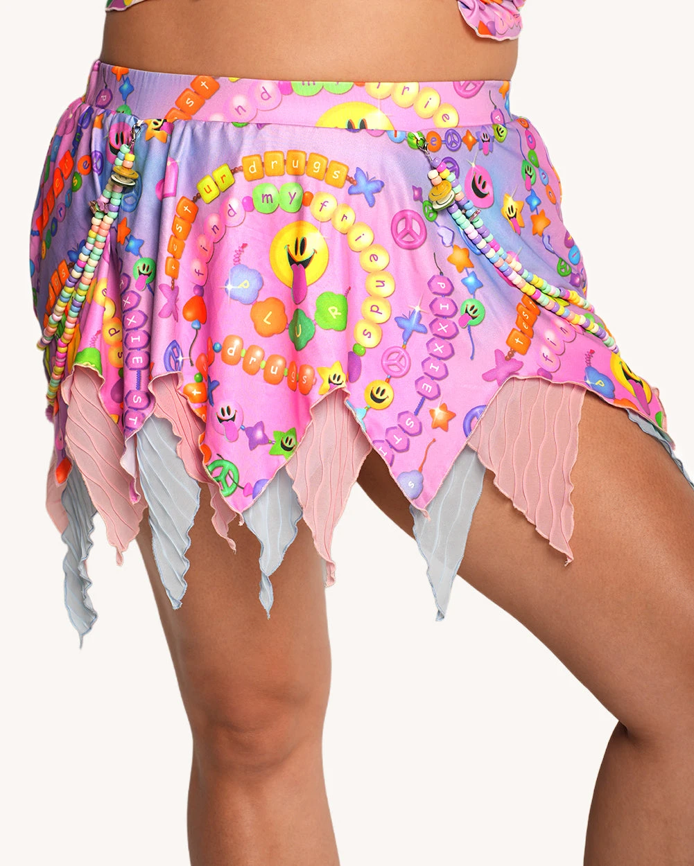 Pixxie Stixx X IHR Kandi Trip Skirt 8 Pixxie Stixx X IHR Kandi Trip Skirt - Image 8