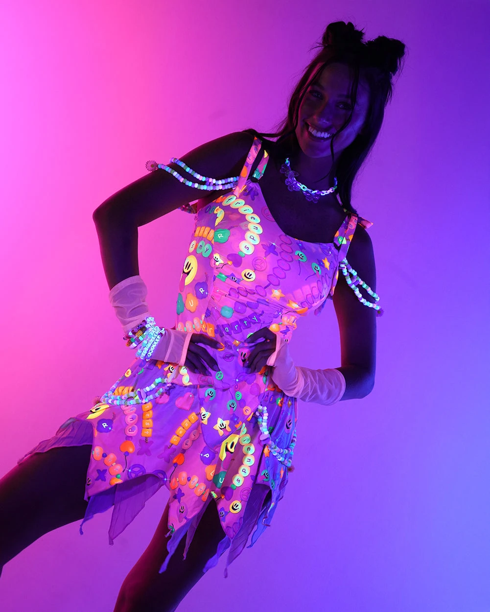 Pixxie Stixx X IHR Kandi Trip Skirt 3 Pixxie Stixx X IHR Kandi Trip Skirt - Image 3