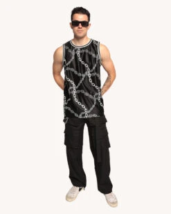 Power Surge Silver Reflective Basketball Jersey -Iheartraves Sale Store Power Surge Silver Reflective Basketball Jersey Full