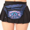 Psychedelic World Mushroom UV Reactive Fanny Pack -Iheartraves Sale Store Psychedelic World Mushroom Fanny Pack Front 24416180 3858 47e5 b9b3 8afabc284ee1