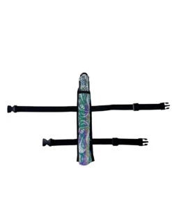 Pure Euphoria White Rainbow Reflective Fan Holster -Iheartraves Sale Store PureEuphoriaWhiteRainbowReflectiveFanHolster2