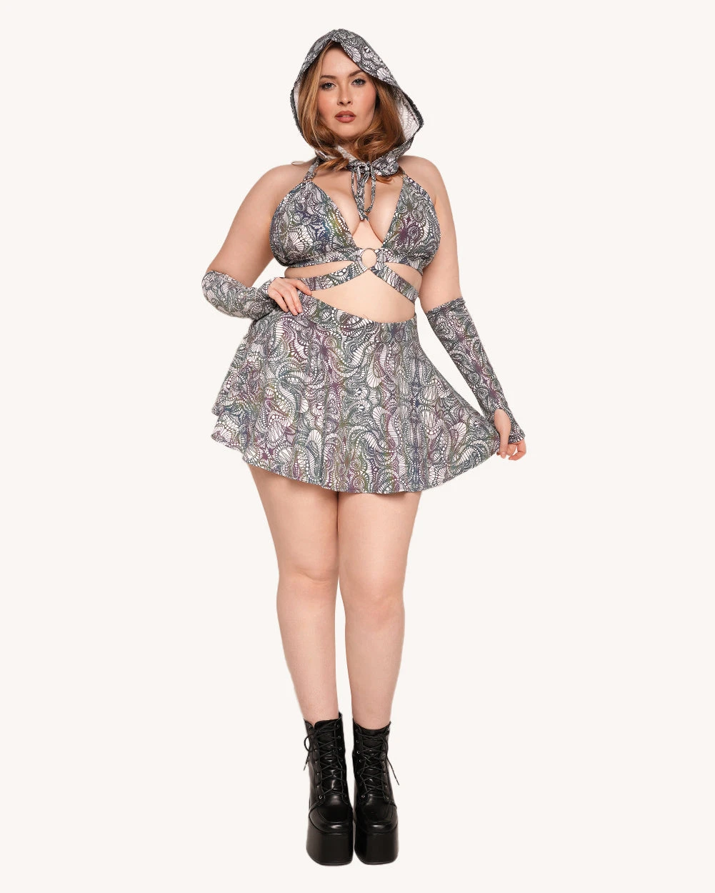 Pure Euphoria White Rainbow Reflective O-Ring Top 10 Pure Euphoria White Rainbow Reflective O-Ring Top - Image 10