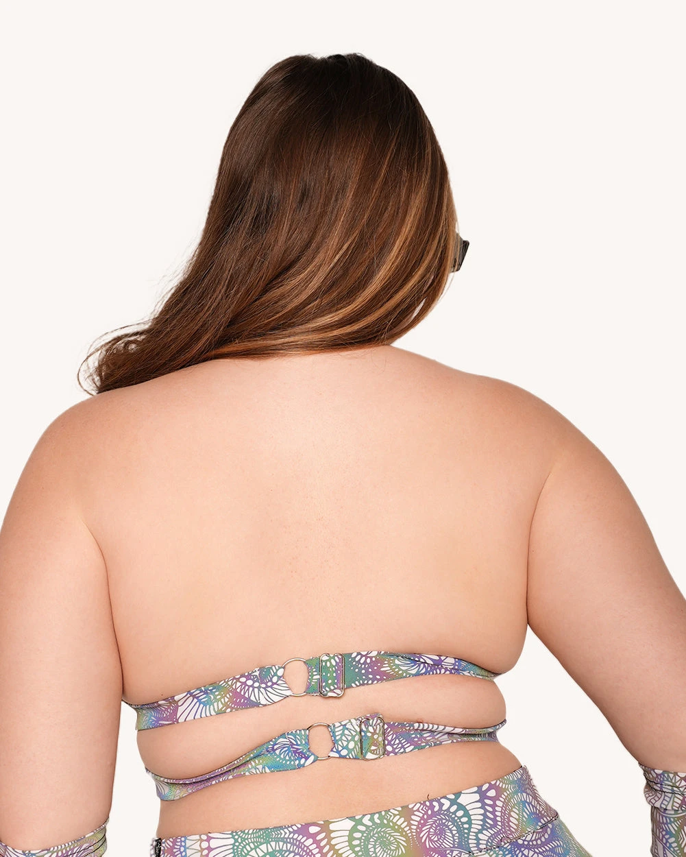 Pure Euphoria White Rainbow Reflective O-Ring Top 8 Pure Euphoria White Rainbow Reflective O-Ring Top - Image 8