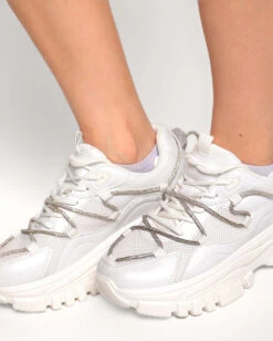 Quantum Leap Platform Sneakers 12 Quantum Leap Platform Sneakers -Iheartraves Sale Store Quantum Leap Platform Sneakers Wht Detail