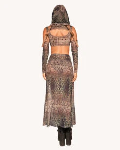 Raptor's Wake Dress -Iheartraves Sale Store Raptor s Wake Dress Back