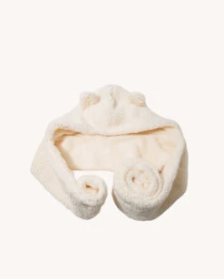 Rave Cub Bear Hat With Scarf -Iheartraves Sale Store RaveCubBearHatwithScarf White