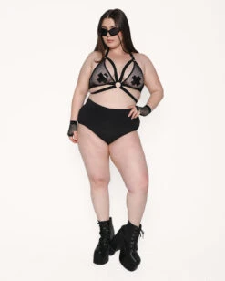 Rave On Fishnet Halter Top 11 Rave On Fishnet Halter Top -Iheartraves Sale Store Rave On Fishnet Halter Top C1 Full