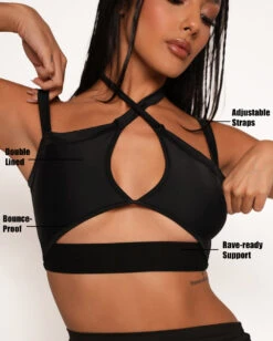 Rave & Repeat Halter Top -Iheartraves Sale Store Rave RepeatHalterTop