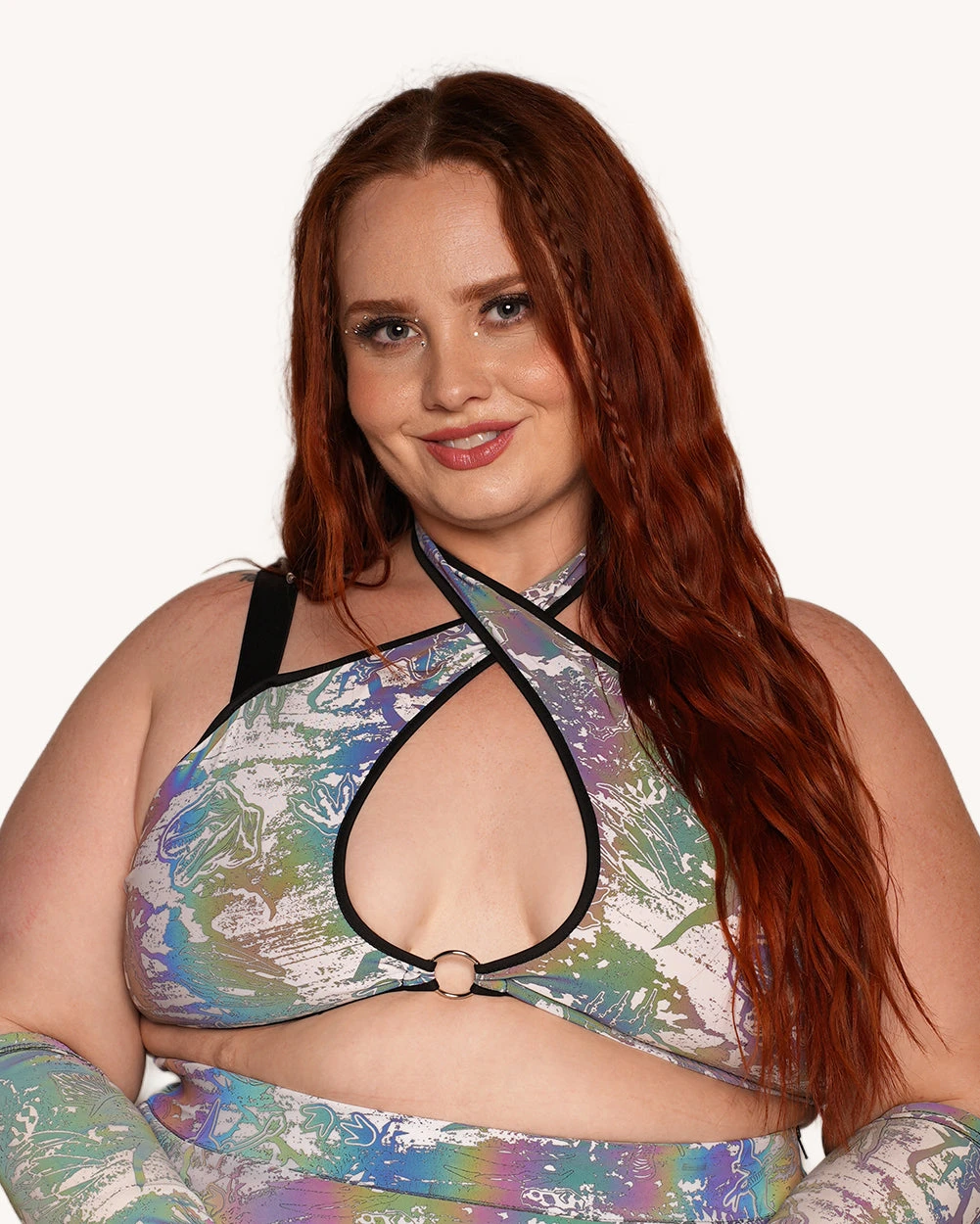 Reckless Reflective Halter Top 7 Reckless Reflective Halter Top - Image 7