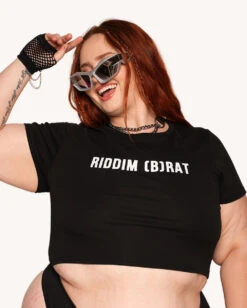 Riddim (B)rat Shirt 9 Riddim (B)rat Shirt -Iheartraves Sale Store Riddim B rat Shirt C1 Front