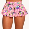 Rolita Couture X IHR Am I Tripping Micro Skort -Iheartraves Sale Store Rolita Couture x iHR Am I Tripping Micro Skort Front