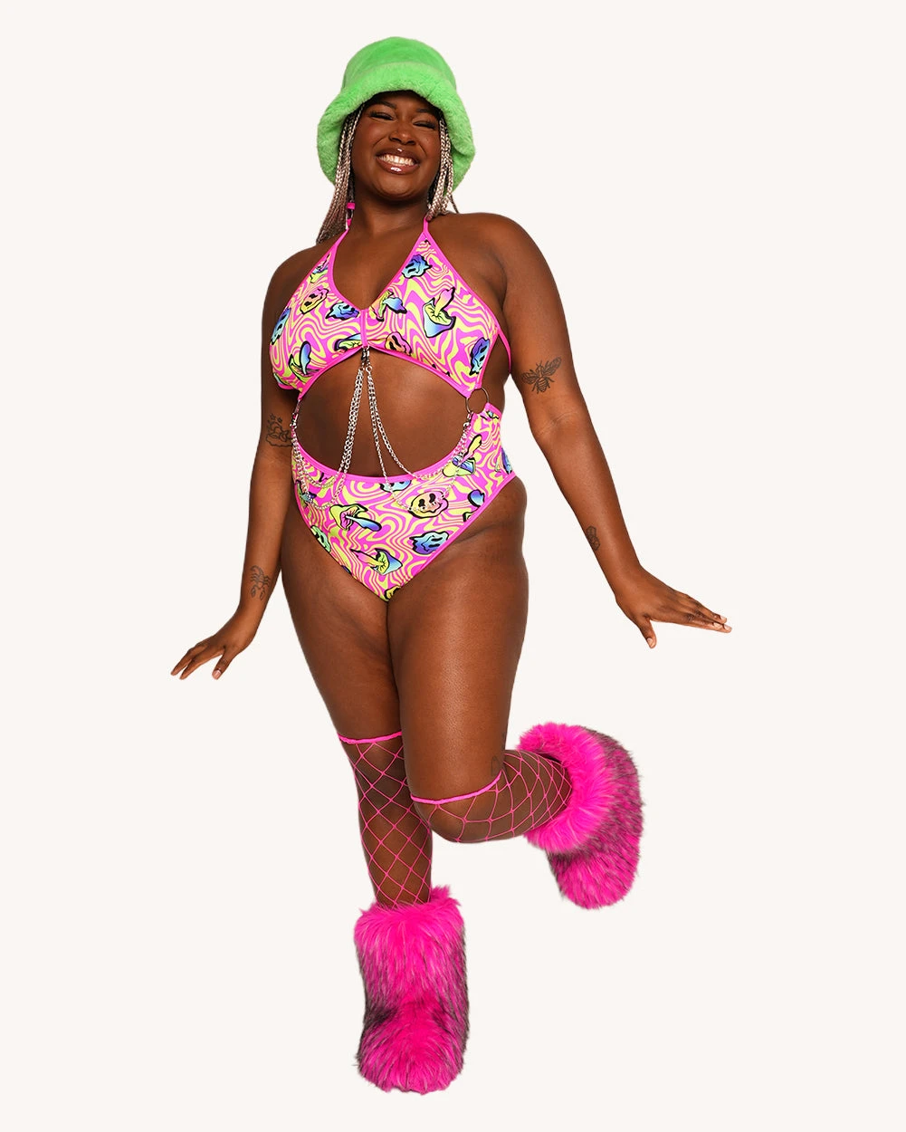 Rolita Couture X IHR Am I Tripping Punk Princess Bodysuit 8 Rolita Couture X IHR Am I Tripping Punk Princess Bodysuit - Image 8