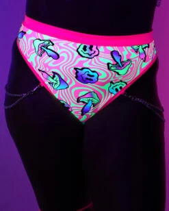 Rolita Couture X IHR Am I Tripping Rebel Chain Bottoms -Iheartraves Sale Store Rolita Couture x iHR Am I Tripping Rebel Chain Bottoms C1 Glow