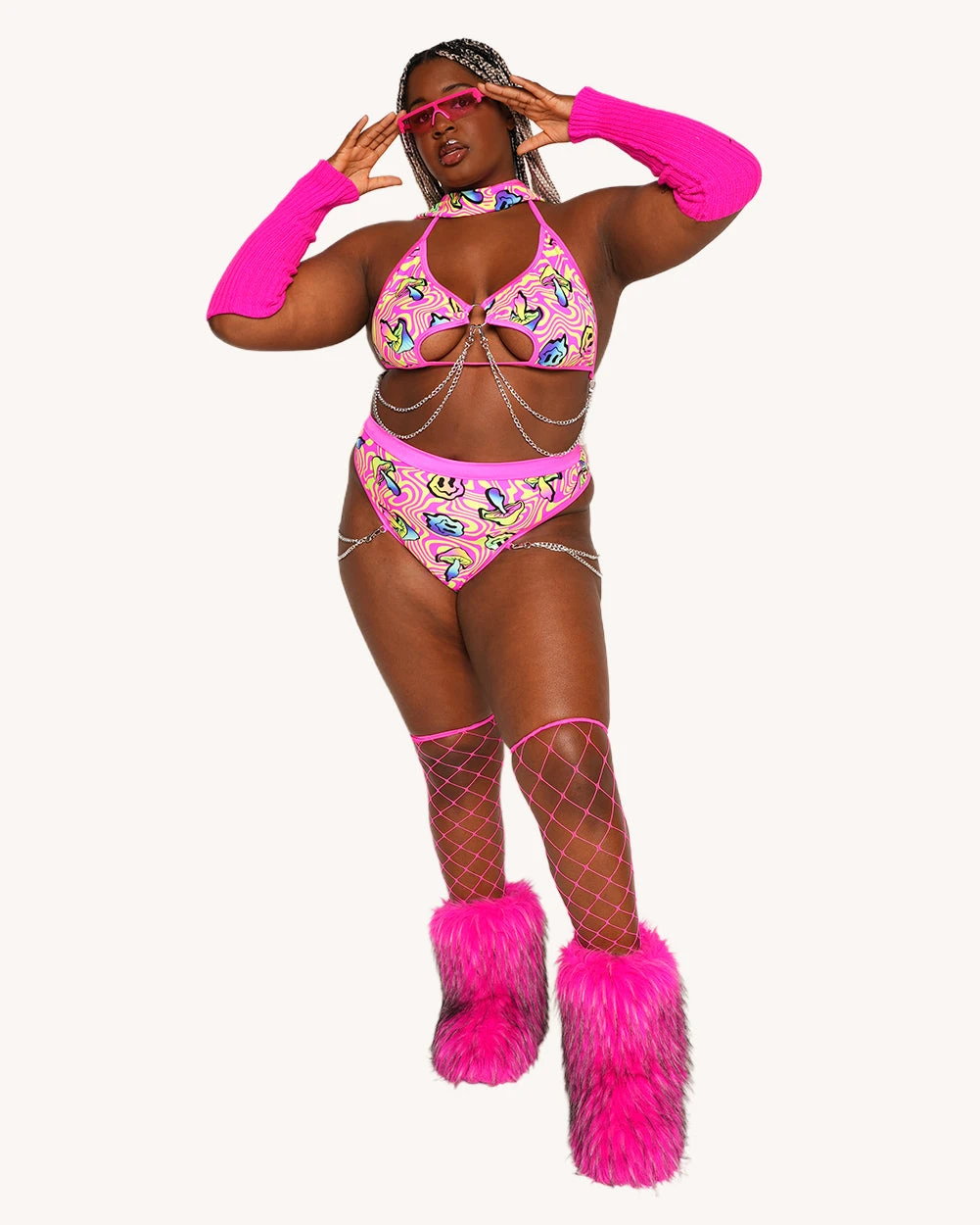 Rolita Couture X IHR Am I Tripping Rebel Chain Bottoms - Image 9