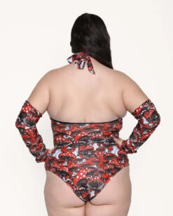 Secret Of Life Mushroom Bodysuit Set -Iheartraves Sale Store Secret Life of Mushroom Bodysuit Set C1 Back