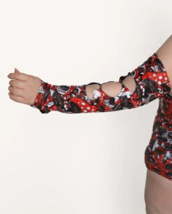 Secret Of Life Mushroom Bodysuit Set -Iheartraves Sale Store Secret Life of Mushroom Bodysuit Set C1 Detail