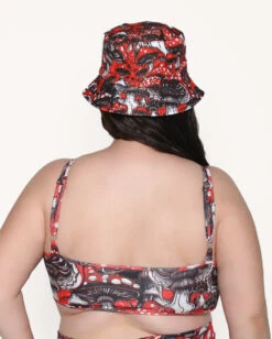 Secret Of Life Mushroom O-Ring Top -Iheartraves Sale Store Secret Life of Mushroom O Ring Top C1 Back