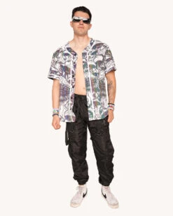 Secret Of Life Mushroom Rainbow Reflective Jersey 7 Secret Of Life Mushroom Rainbow Reflective Jersey -Iheartraves Sale Store Secret Life of Mushroom Rainbow Reflective Jersey Full