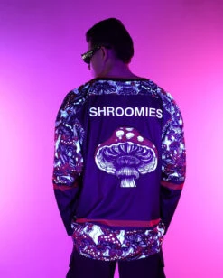 Secret Of Life Mushroom Unisex Hockey Jersey 8 Secret Of Life Mushroom Unisex Hockey Jersey -Iheartraves Sale Store Secret Life of Mushroom Unisex Hockey Jersey UV2