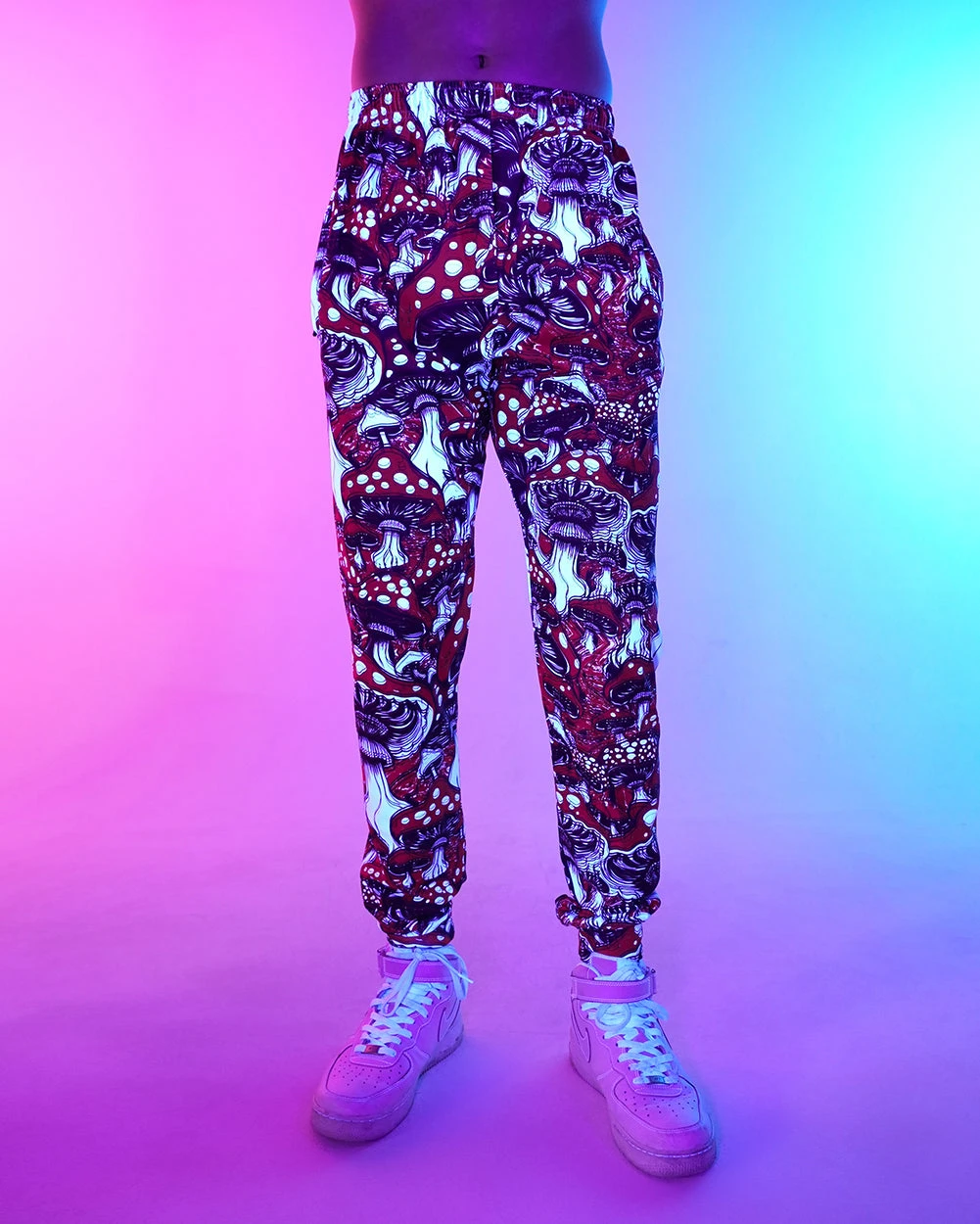 Secret Of Life Mushroom Joggers 2 Secret Of Life Mushroom Joggers - Image 2