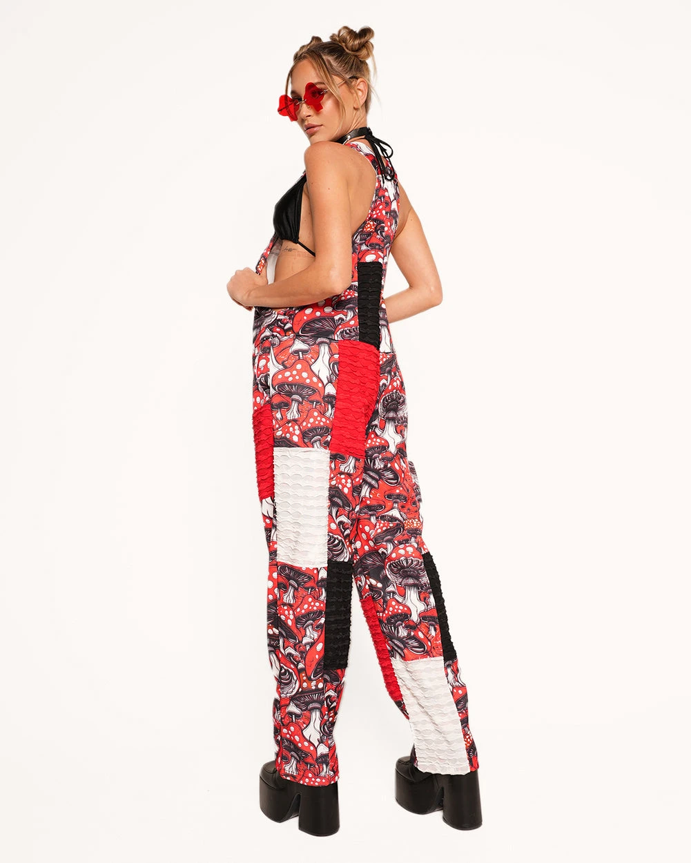 Secret Of Life Mushroom Unisex Overalls 2 Secret Of Life Mushroom Unisex Overalls - Image 2