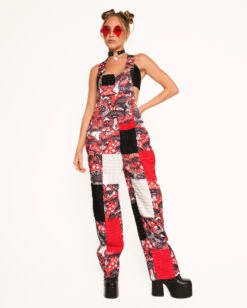 Secret Of Life Mushroom Unisex Overalls 8 Secret Of Life Mushroom Unisex Overalls -Iheartraves Sale Store Secret of Life Mushroom Unisex Overalls Front