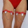 Shroomy Chain Pair Leg Garters 5 Shroomy Chain Pair Leg Garters -Iheartraves Sale Store Shroomy Chain Leg Garters Pair Black Red Front 1e1e134c 610f 4b3d b272 ac2a36c7d3a7