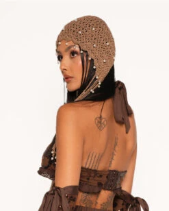 Iheartraves Sale Store -Iheartraves Sale Store Soul of a Gypsy Sequin Ruffle O ring Top with Sleeves Back