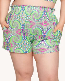 Spirit Of The Forest Shorts -Iheartraves Sale Store Spirit of the Forest Shorts C1 Front