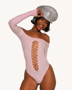 Spotlight Moments Bodysuit - Baby Pink