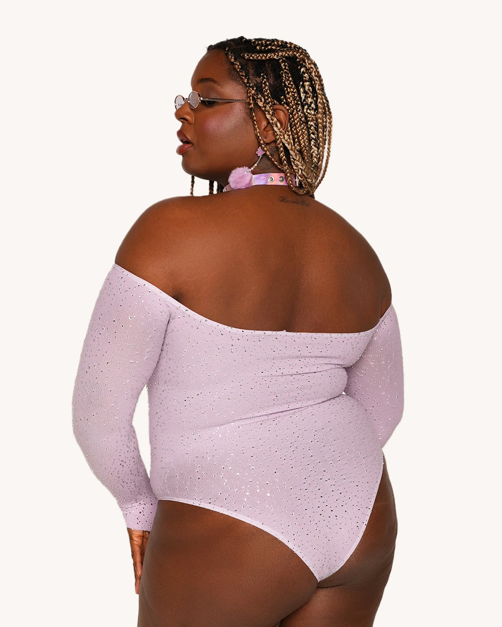 Spotlight Moments Bodysuit - Lavender 5 Spotlight Moments Bodysuit - Lavender - Image 5