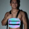 Transcendence Rainbow Reflective Harness Chest Pack