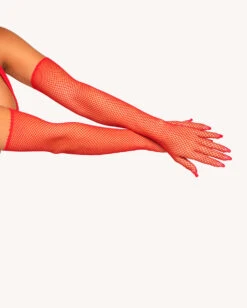 Unbothered Fishnet Gloves -Iheartraves Sale Store Unbothered Fishnet Gloves