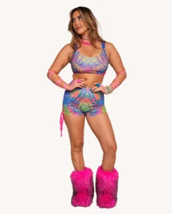 Viper Vision Cropped Cami Top -Iheartraves Sale Store Viper Vision Cropped Cami Top Full