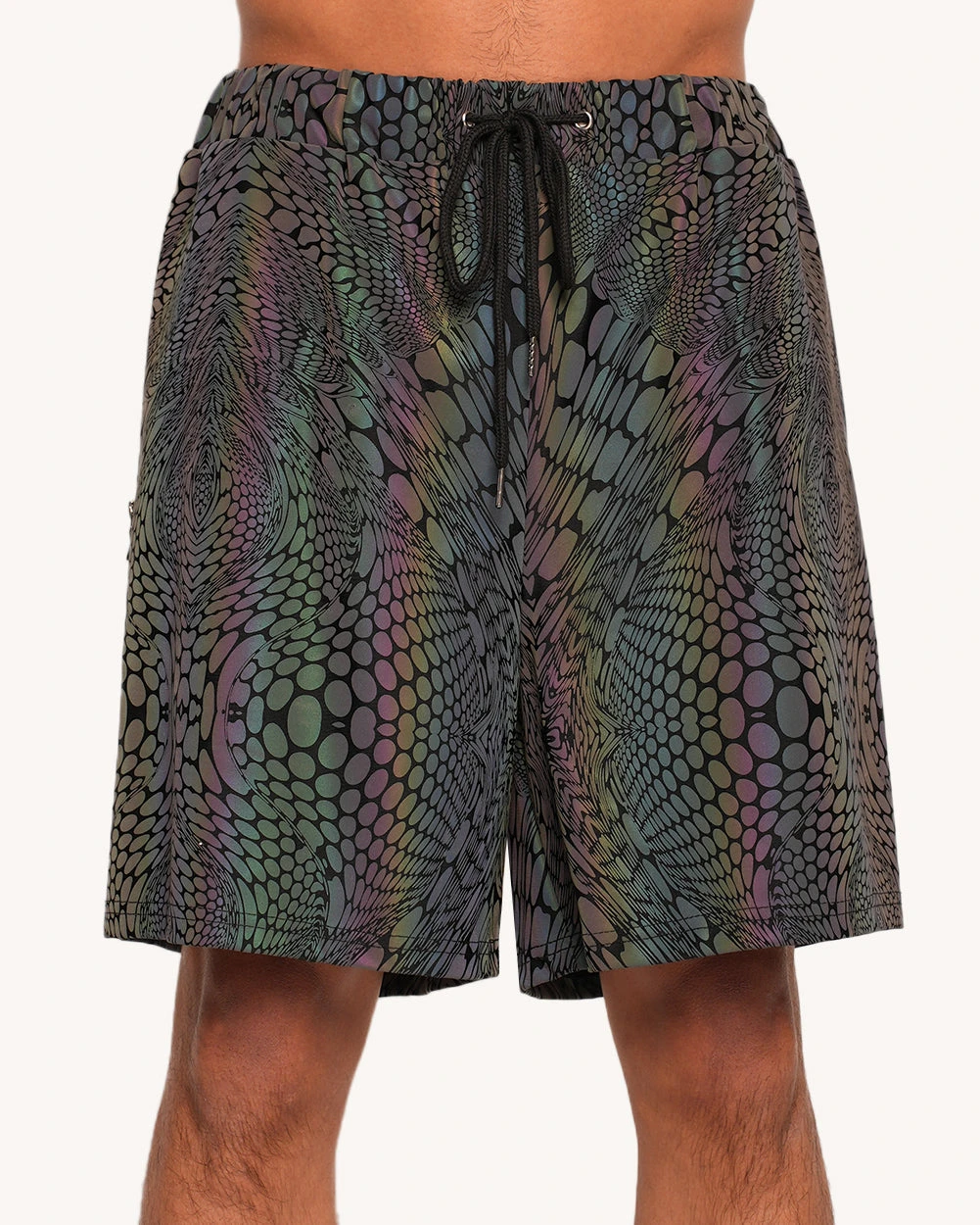 Viper Vision Rainbow Reflective Men's Shorts 3 Viper Vision Rainbow Reflective Men's Shorts - Image 3