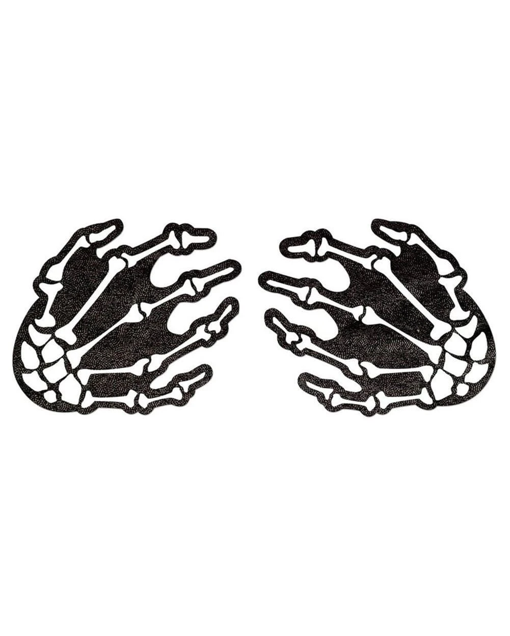 Pastease Glow In The Dark Skeleton Hands Pasties 2 Pastease Glow In The Dark Skeleton Hands Pasties - Image 2