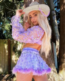 Genie Dust Floral Sequin Top -Iheartraves Sale Store betsy ville 439211826 1175720473871168 1372948175942899612 n