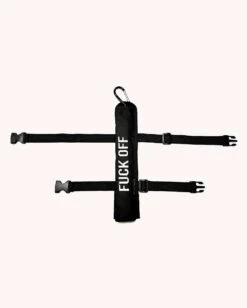 FCK OFF Embroidered Text Fan Holster & Clip-on