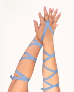 Bombshell Babe Arm Wraps -Iheartraves Sale Store iHR17219 Blue