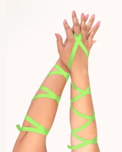 Bombshell Babe Arm Wraps -Iheartraves Sale Store iHR17219 Green