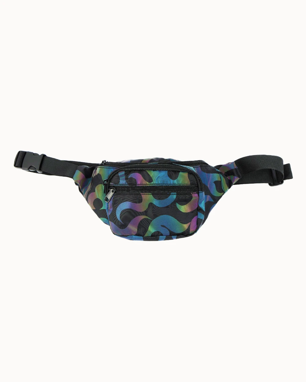 Brightest Flame Rainbow Reflective Fanny Pack 1 Brightest Flame Rainbow Reflective Fanny Pack