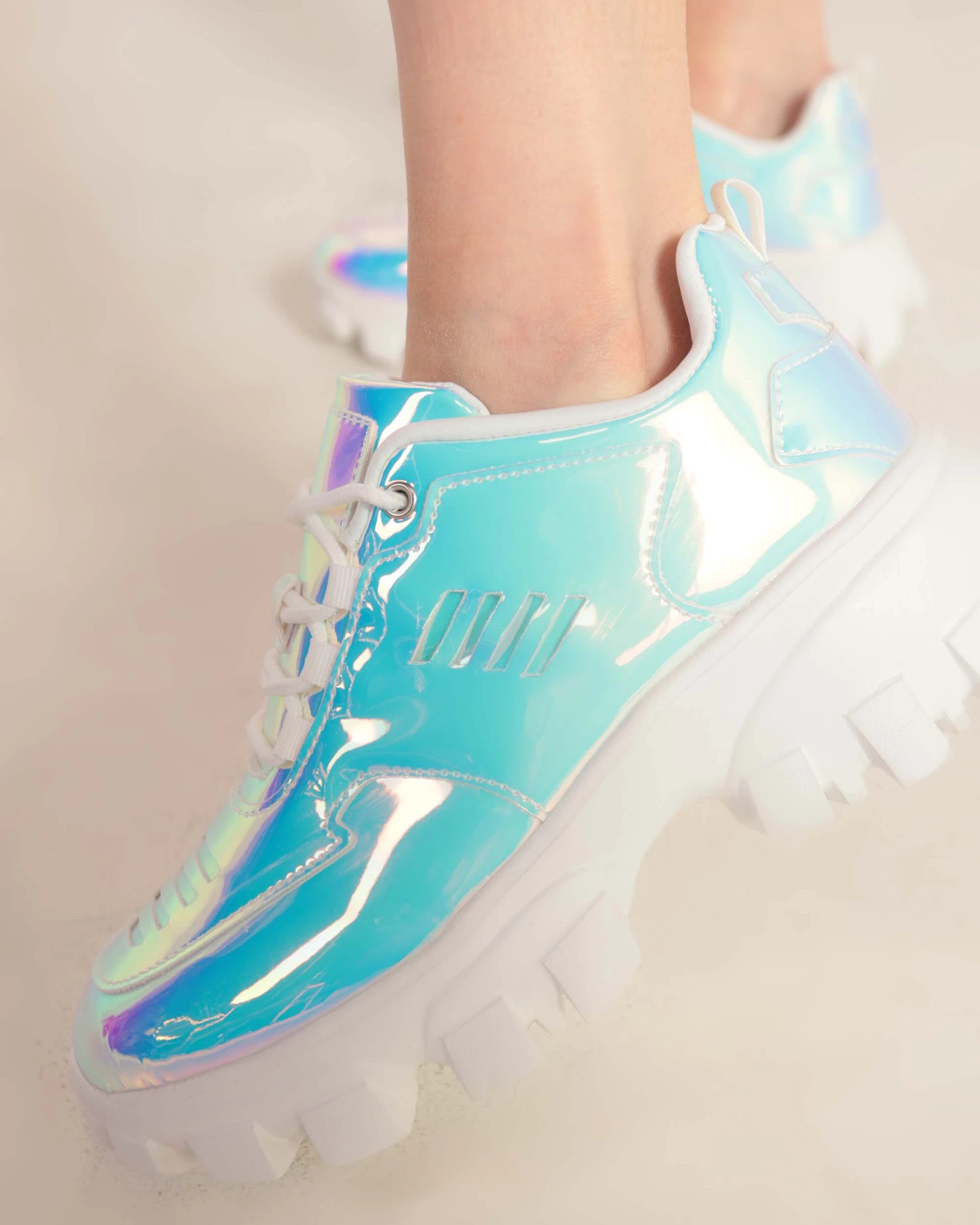 IHeartRaves Dreamy Baby Holographic Sneakers 1 IHeartRaves Dreamy Baby Holographic Sneakers