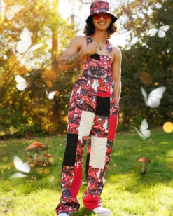 Secret Of Life Mushroom Unisex Overalls