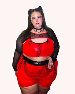 ClarissaTalks X IHR Enter The Portal Ultra Crop Top -Iheartraves Sale Store image 4 b8e80810 fec9 494e a979 f0b421566687