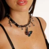 Fly Into The Sun Butterfly Choker -Iheartraves Sale Store image f3f805ef 1eb8 4e4a 843b e3e7b85c52ff